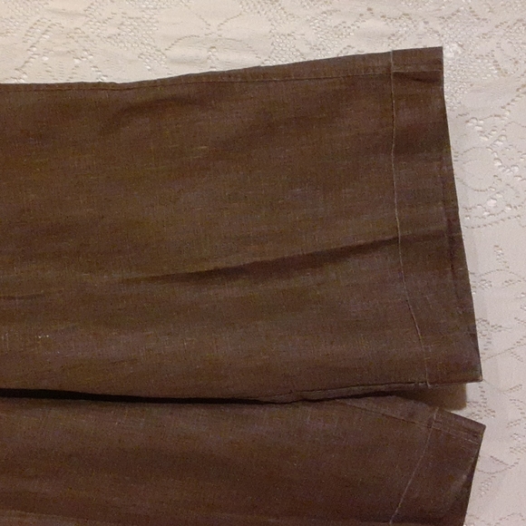Linen Shorts 18W - Picture 2 of 10